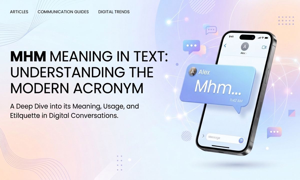 MHM Meaning in Text: What It Means and How to Use It