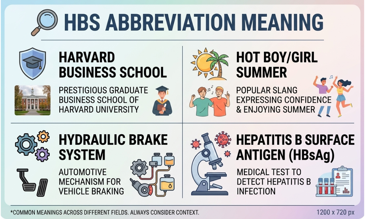 What Is HBS Abbreviation Meaning? HBS Slang Meaning
