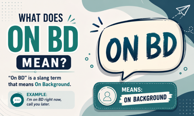 "On BD" Mean