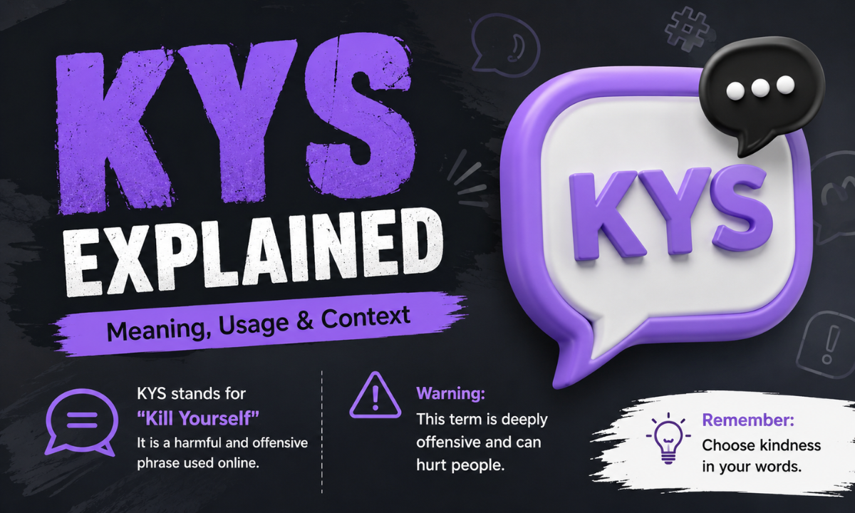 KYS Explained: A Guide to Its Meaning in Digital Slang