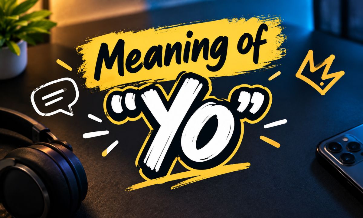 Meaning of "Yo"