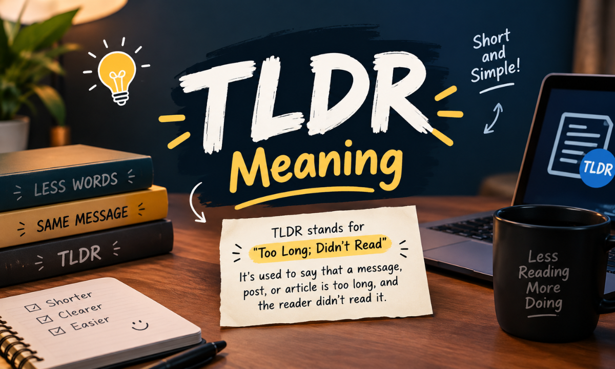 TLDR Meaning