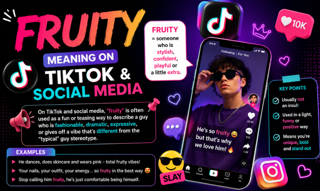 Fruity Meaning on TikTok and Social Media