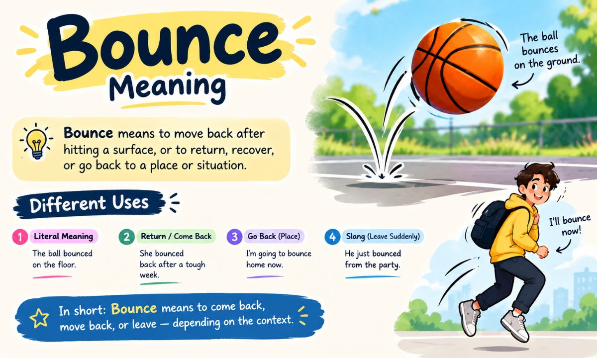 Bounce Meaning