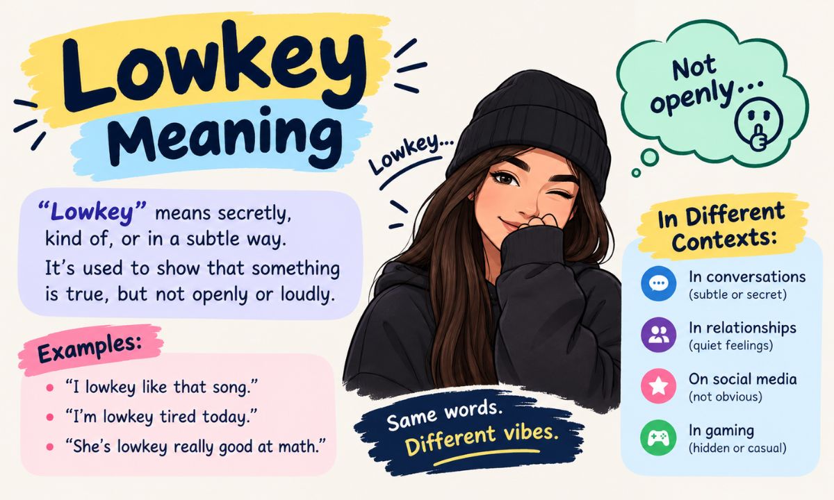 Lowkey Meaning