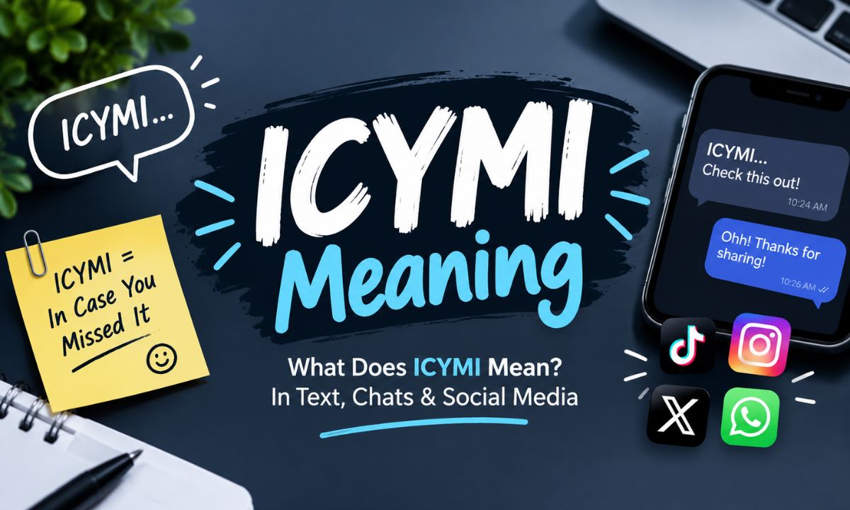 ICYMI Meaning Explained: From Chats to Online News